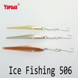 YAPADA Ice Fishing 506 Tongue 8g 66mm Multicolor Metal Jigging Spoon Fishing Lures