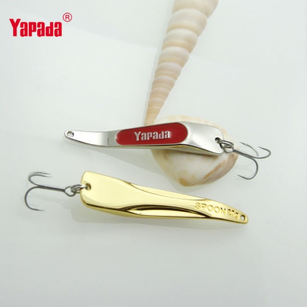 YAPADA Spoon 005  Backlight 10g-25g Multicolor Metal Spoon Multicolor Fishing Lures