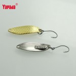 YAPADA Spoon 013 Loong Claw 2g/33mm Multicolor 6pcs/lot Metal Spoon Fishing Lures