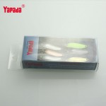 YAPADA Spoon 013 Loong Claw 2g/33mm Multicolor 6pcs/lot Metal Spoon Fishing Lures