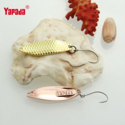 YAPADA Spoon 013 Loong Claw 3g/38mm Multicolor 6pcs/lot Metal Spoon Fishing Lures