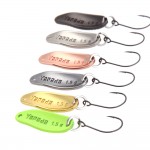 Yapada 6Pcs/lot 3.5g 2.5g 1.5g Loong Scale Metal Spoon Fishing Lure Spoon Sequin Paillette Hard Baits