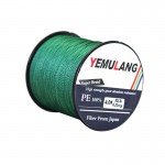 YeMuLang Brand Super Strong 300M 4 stands Multifilament PE Braided Wire Fishing Line For Fishing Tools Ponds Fly Fishing Thread