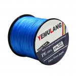 YeMuLang Brand Super Strong 300M 4 stands Multifilament PE Braided Wire Fishing Line For Fishing Tools Ponds Fly Fishing Thread