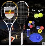 beginner tennis racket M Carbon Training free gifts