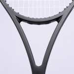 blx95/blx90 RogerFederer Black Tennis Racket Equipped with Bag Foamed Handle Glue 100% Carbon Fibre Frame  Free shipping