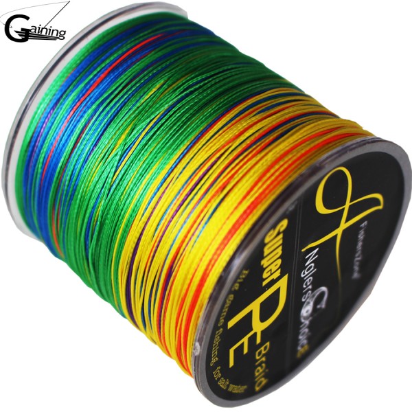 fishing pe line 8 Strands Braided Fishing line 300m Multi Color Super Strong Japan Multifilament PE braid line 10LB  100LB 200LB