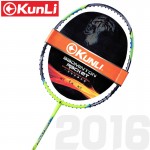 free shipping 100%original KUNLI badminton racket FORCE 79 full carbon professional TB NANO technology feather racket