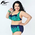 high waist bikini 2016 women plus size swimwear New Bikinis Women Swimsuit Biquini Brazilian Bikini Set beach wear