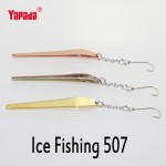 yapada ice fishing metal jig lures 10g 14g bkk hooks isca artificial bass carp winter fishing tackles leurre peche free shipping