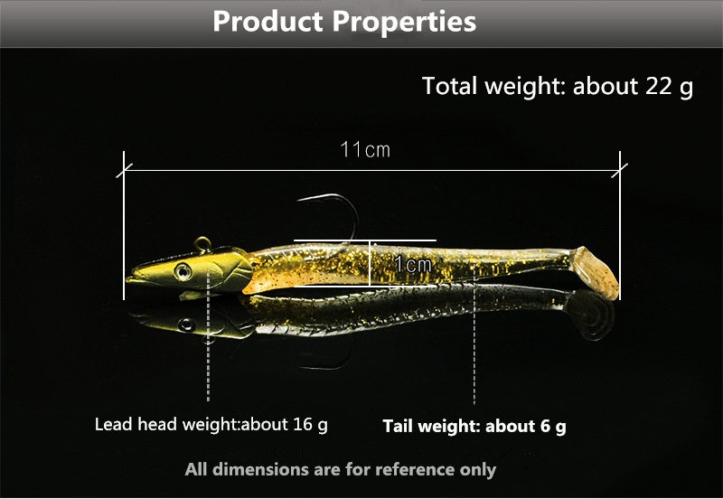 -1-set-5pcsset-11cm-22gpcs--Sinking-Pencil-Shaped-Fishing-Lure-Jig-Head-Soft-Fish-Glow-Bait-about--F-32781903932