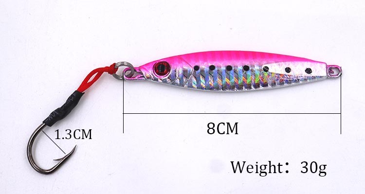 -MCampLURE-30G-Fishing-Jigging-Spoon-Lure-3D-Eyes-Artificial-Bait--Metal-Jig-Lure-Jigbait-spoon-Sing-32736601907