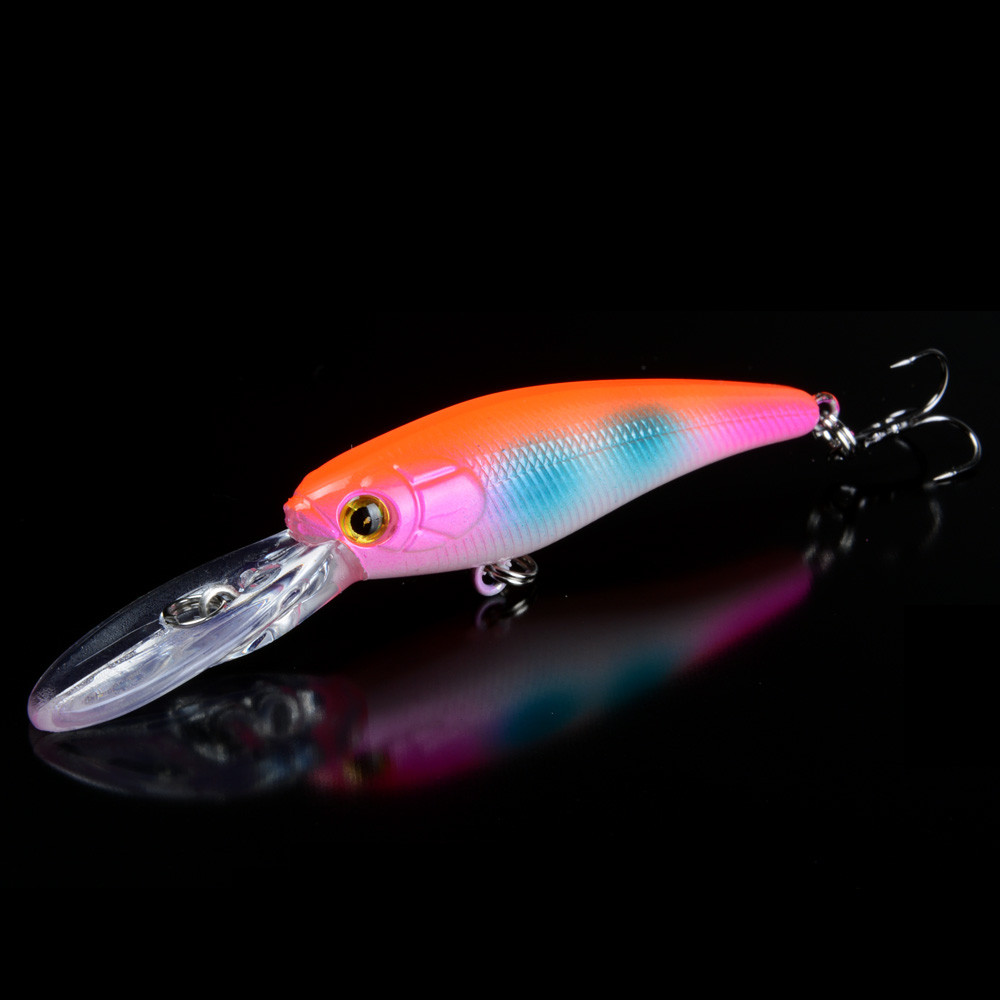 -New-Arrival--Minnow-Fishing-Lures-9CM-75G-Hooks-Fish-Minnow-Lure-Tackle-Hard-Bait-Pesca-Wobbler-Art-32767544699