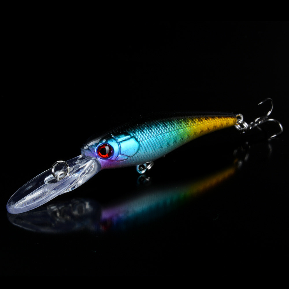 -New-Arrival--Minnow-Fishing-Lures-9CM-75G-Hooks-Fish-Minnow-Lure-Tackle-Hard-Bait-Pesca-Wobbler-Art-32767544699