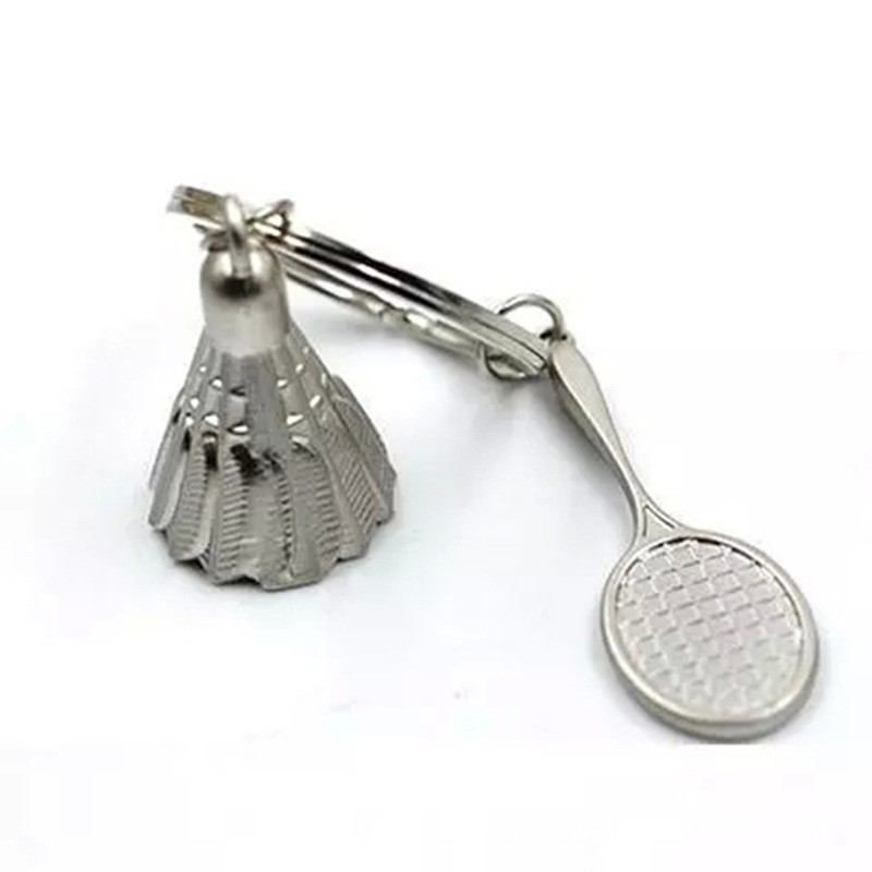 1-PC-High-Quality-Alloy-Creative-3D-Badminton-Keychains-Racket-Keychain-Shuttlecock-Key-Rings-Sports-32753384307