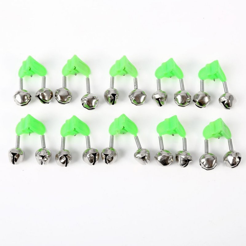 10-Pcs-Fishing-Bite-Alarms-Fishing-Rod-Bells-Rod-Clamp-Tip-Clip-Bells-Ring-Green-ABS-Fishing-Accesso-32721366703