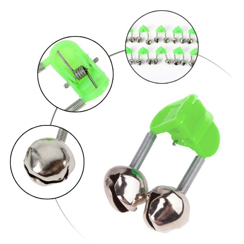 10-Pcs-Fishing-Bite-Alarms-Fishing-Rod-Bells-Rod-Clamp-Tip-Clip-Bells-Ring-Green-ABS-Fishing-Accesso-32721366703