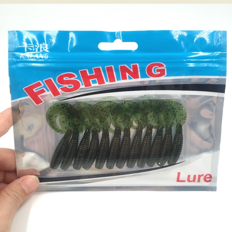 12-pcs--bag-Artificial-Curly-Tail-Maggot-Grub-Worm-Fishing-Lures-Soft-Grubs-smell-65cm-182g-for-Sea--32688112788