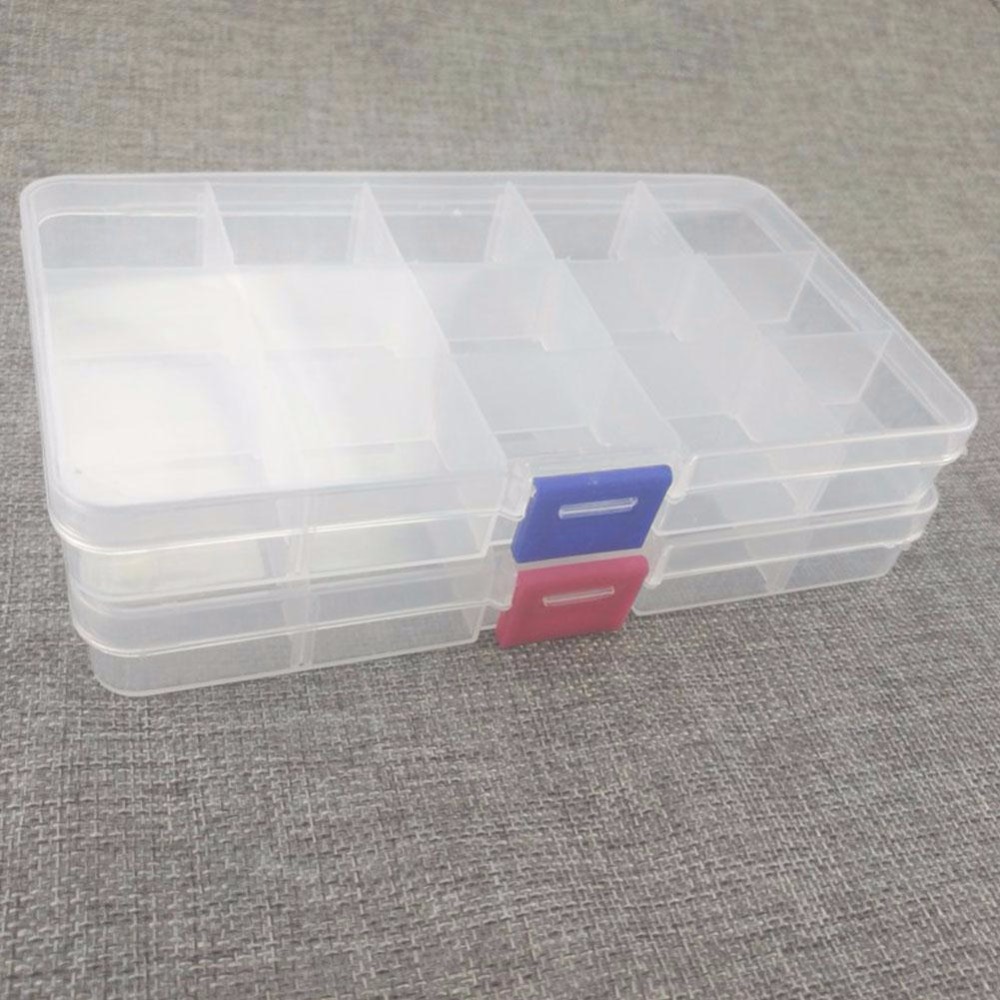 15-Compartments-Transparent-Visible-Plastic-Fishing-Lure-Box-Fishing-Tackle-box-Multifunctional-Fish-32797402767