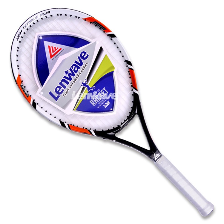 1PieceCarbonFiberTennisRacketsLenwaveBrandMenWomenSportsTrainingTennisRaquete-32488994524