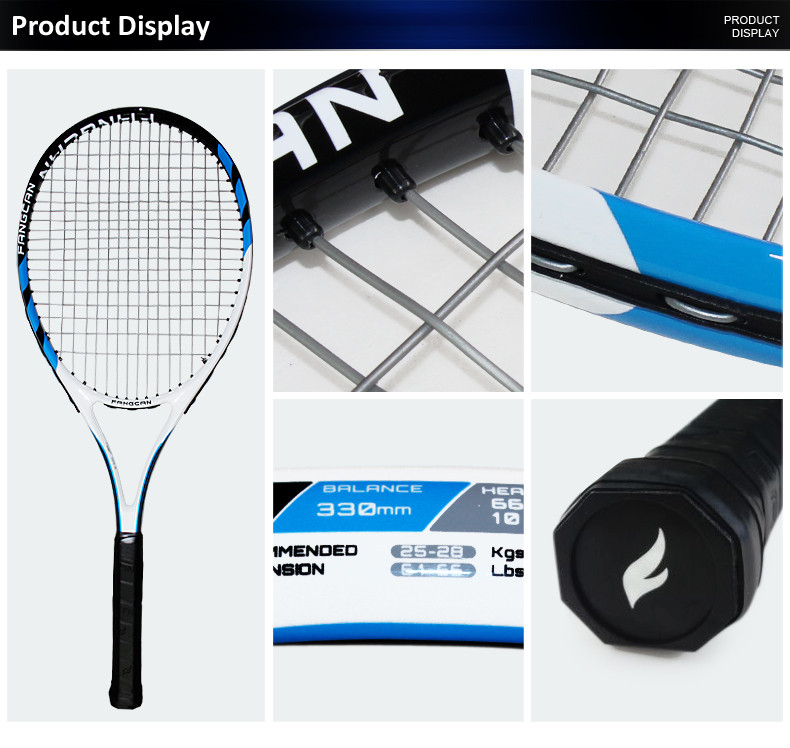 1pcFANGCANSUPERA6A8CarbonandAluminumTennisRacketOnePieceCompositeTennisRacket-32551932874