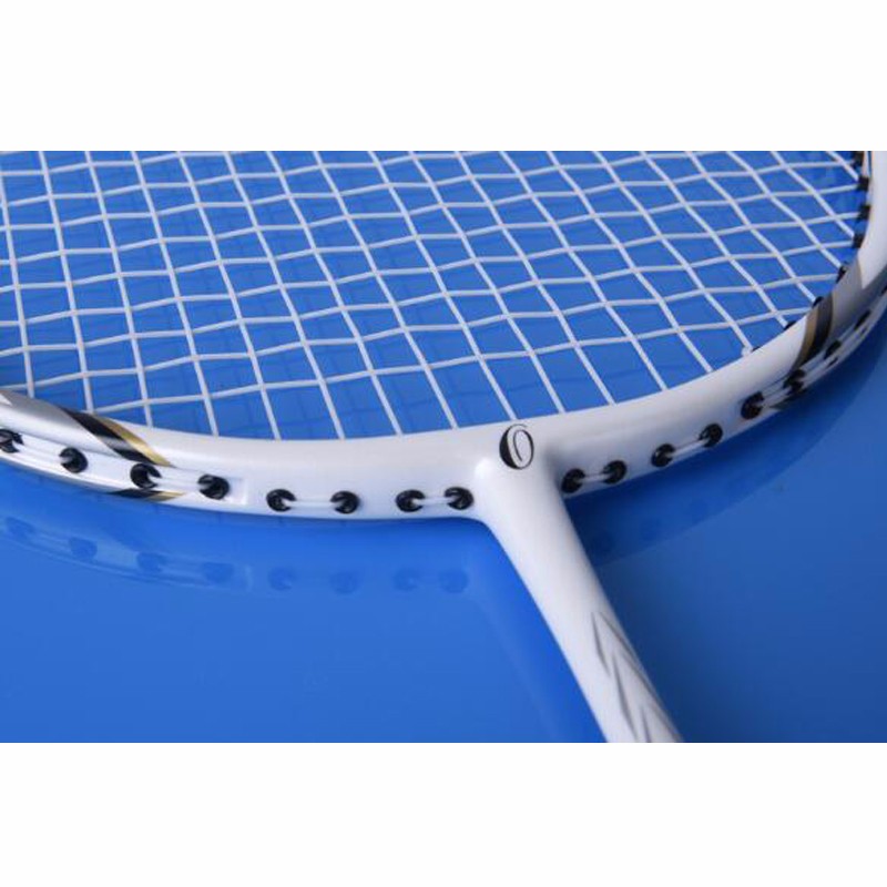 2016-A-Pair-of-Carbon-Training-Badminton-Rackets-with-Free-Racket-Bag-Adult-Child-Training-Ultraligh-32715748343