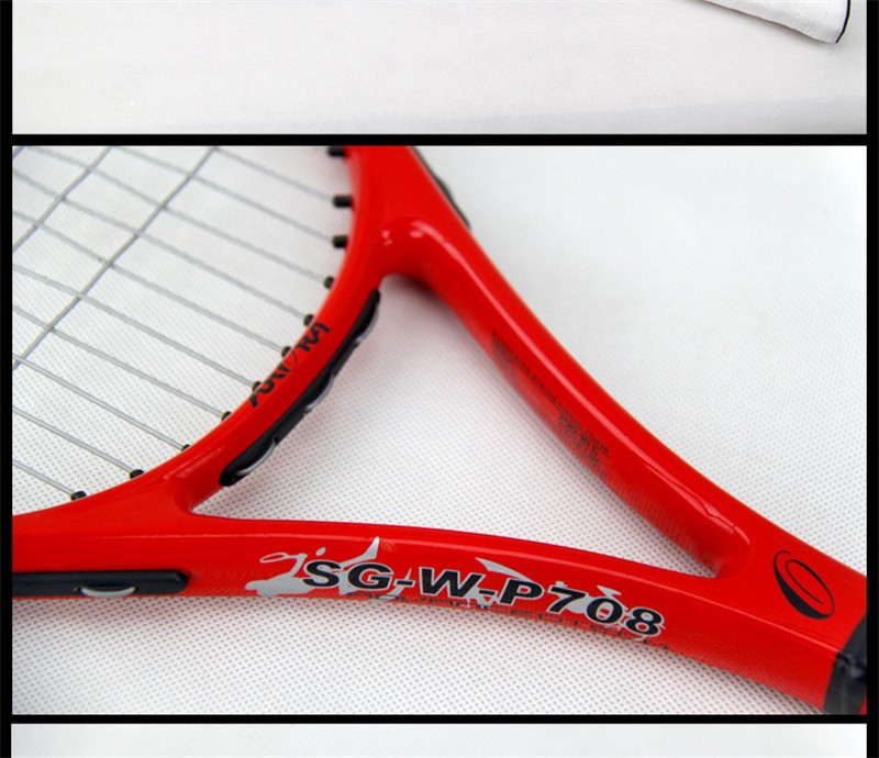 2016HighQualityTennisRacketCarbonFiberTennisRacketRacquetsEquippedwithBagTennisGripSize414raquetasL405-32710581476