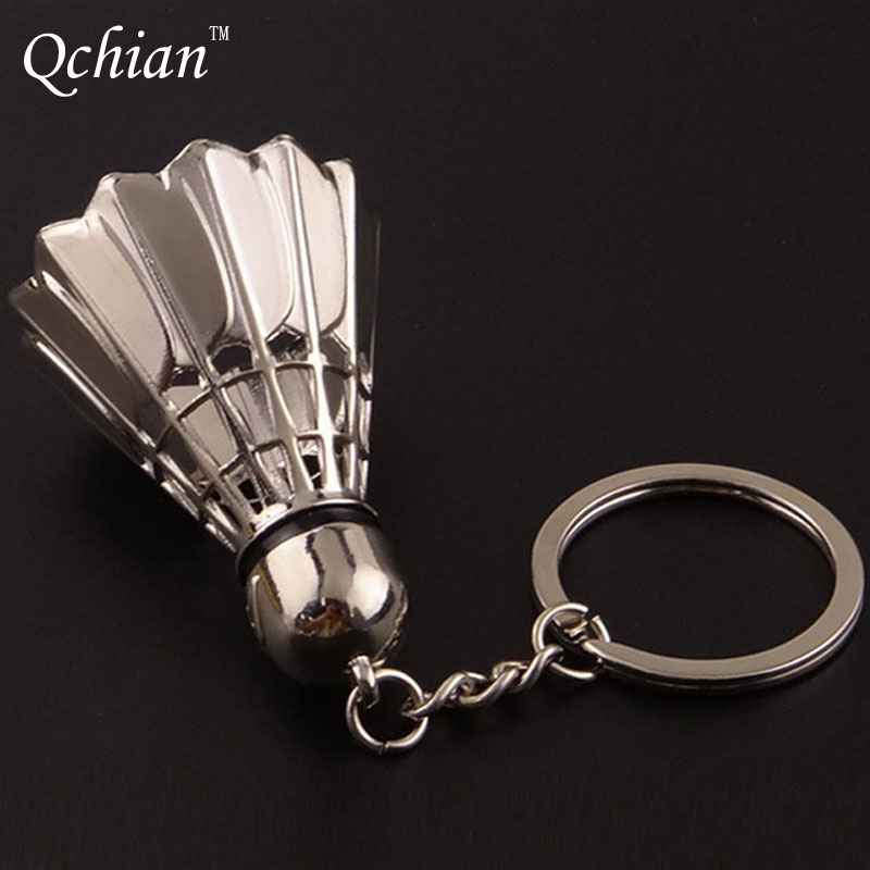 2017-New-Arrival-Sports-Badminton-Ball-Stainless-Steel-Metal-Keychain-Key-Chains-Ring-Holder-for-Men-32796405585