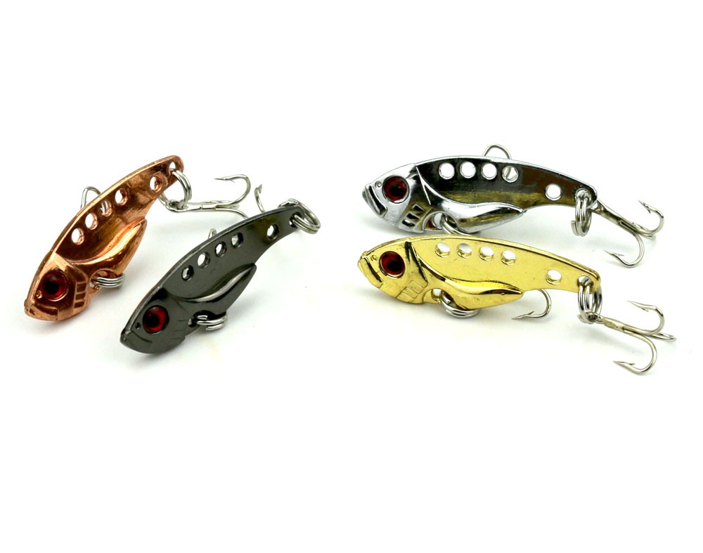 20PCS-Metal-VIB-Fishing-Lures-Bass-Crankbaits-Tackle-35CM32G-Hard-Vibration-Bait-Blade-Lure-32551839324