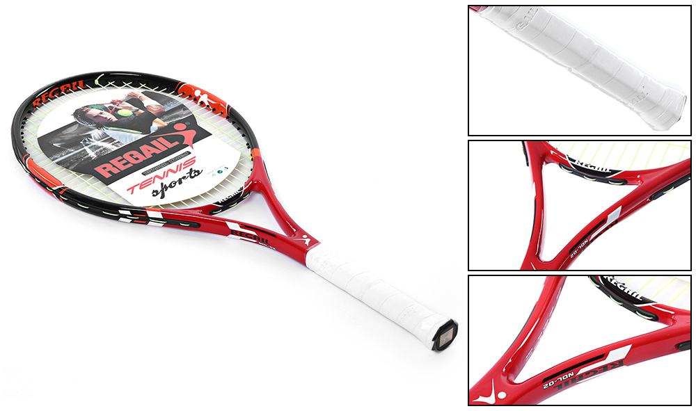 2ColorsCompetitiveTrainingTennisRacketCarbonAluminumAlloyTennisRacketDurableWearResistantTennisRacket-32665224219