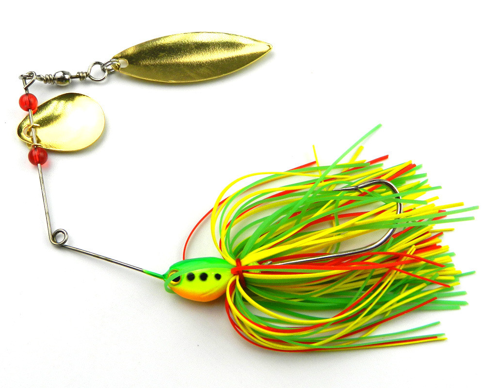 5pcs-163g-Spinnerbait-Black-Large-Mouth-Bass-Fish-Metal-Bait-Sequin-Beard-Pike-Fishing-Tackle-Rubber-32789660553