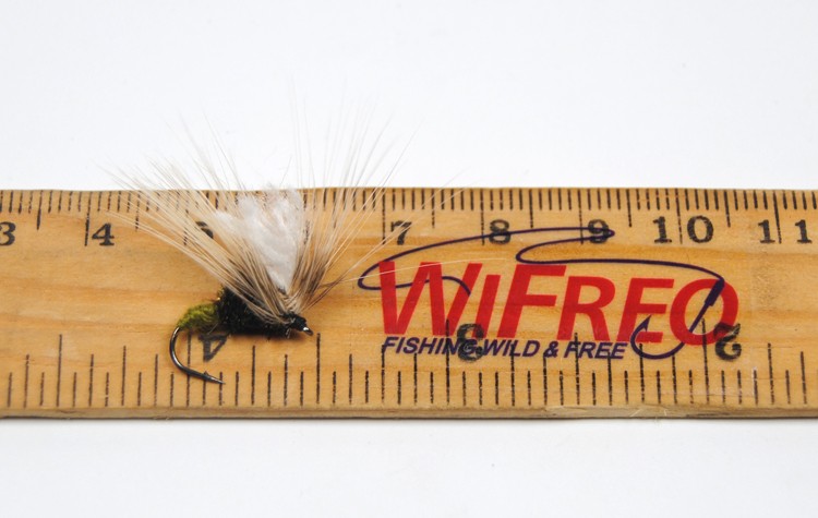 6-PCS-12-Grey-Emerger-Dry-Fly-Caddis-Trout-Fishing-Flies-32626636073