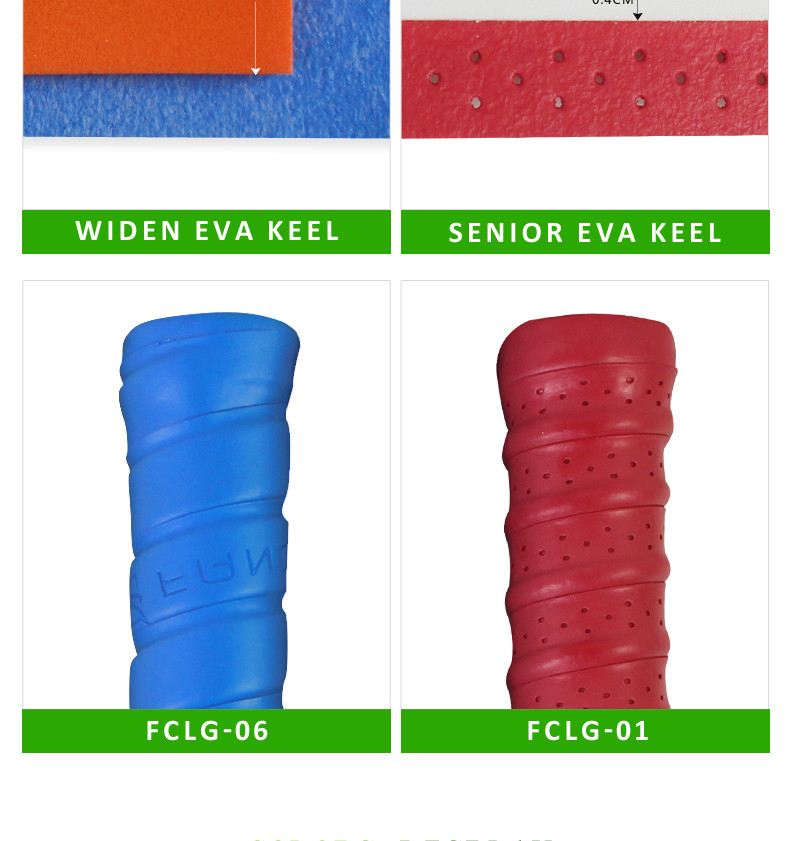 6pcs-FANGCAN-FCLG-06-Thicken-and-Widen-Keel-Grip-Superious-Vicious-EVA-Badminton-Tennis-Squash-Racke-32594448182