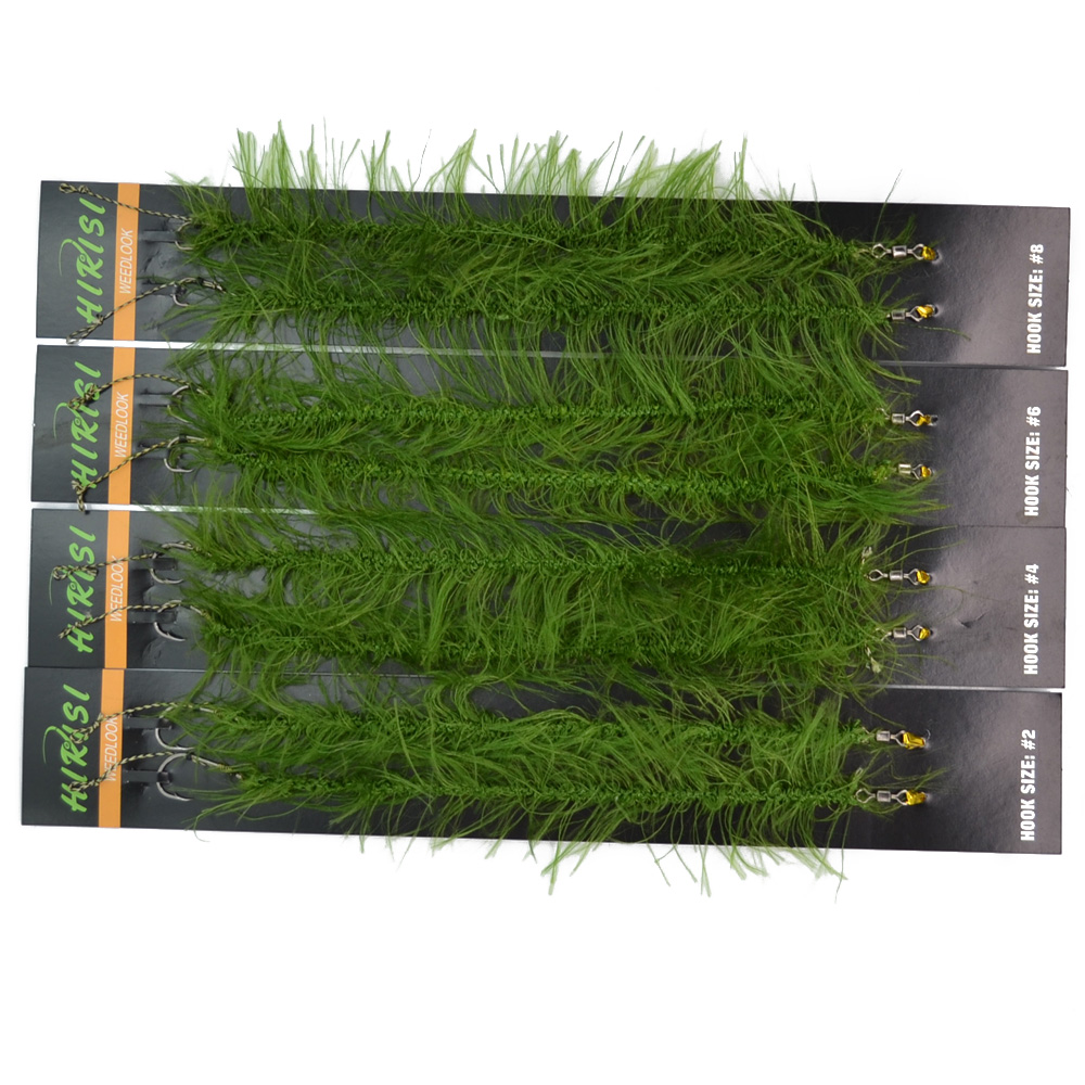 8pcs-Hirisi-Weed-Carp-Fishing-Hook-Ready-Made-Hair-Combi-Rig-Teflon-Hook-Ready-Tied-32793524204