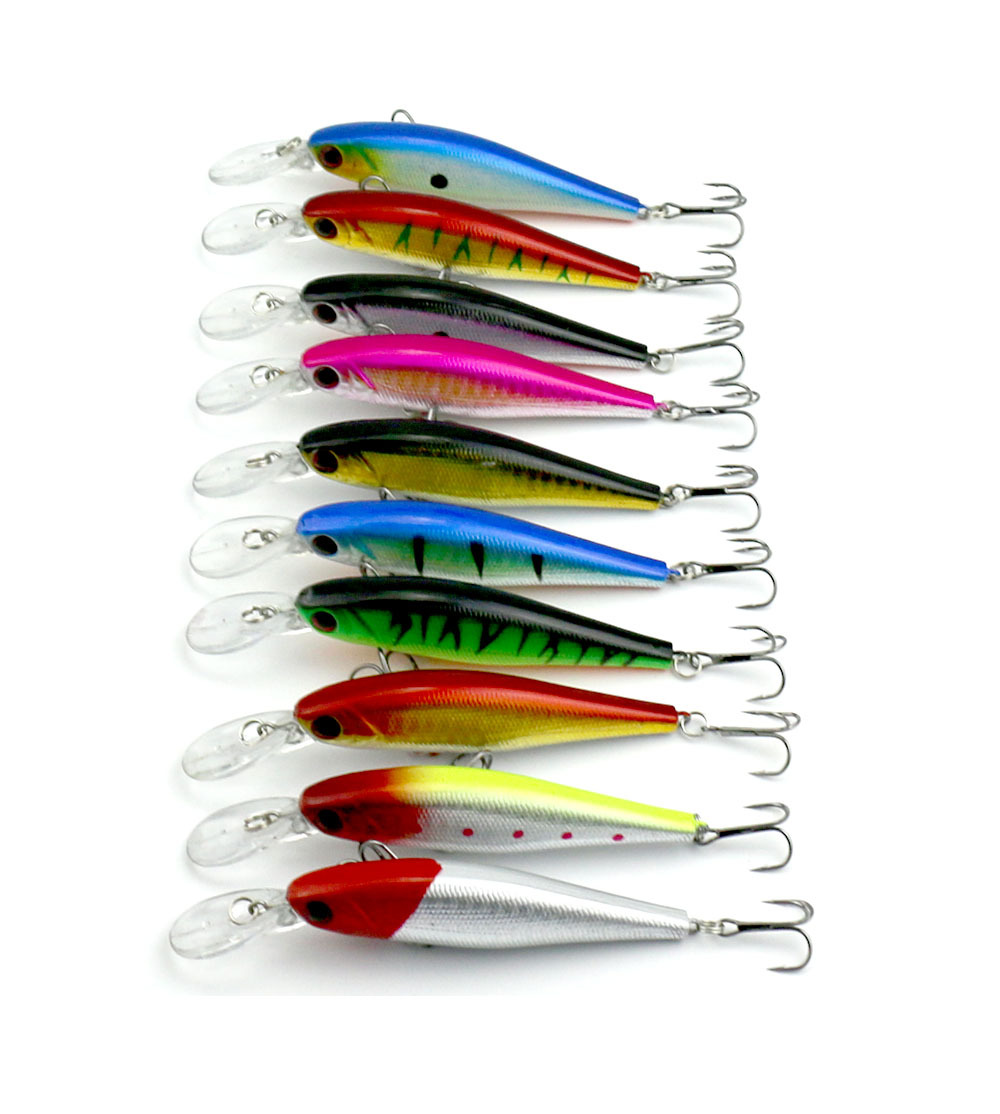 ANZHENJI-10pcs-Fishing-Lure-Deep-swim-hard-bait-fish-105CM-10G-artificial-baits-minnow-fishing-wobbl-32691211882