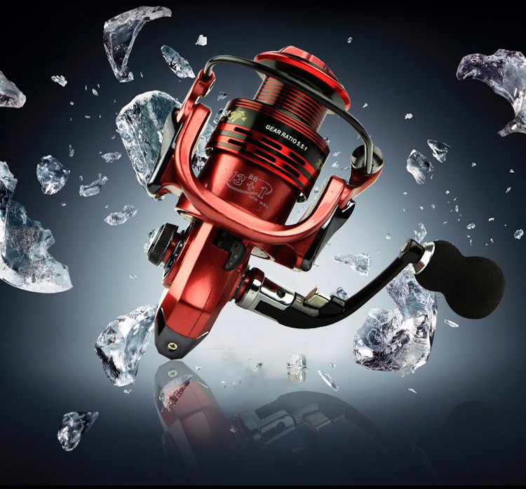 All-metal-arm-131BB-spinning-fishing-reel-EVA-Handle-fishing-reels-3-colors-1000-7000-series-Gapless-32674768249