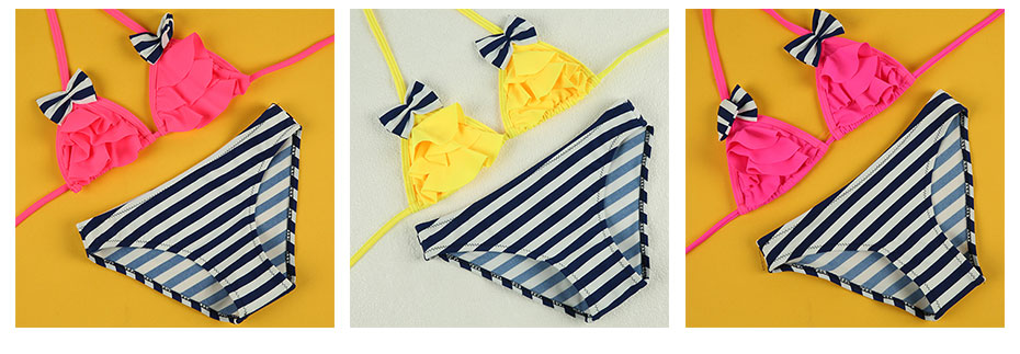 Andzhelika-2017-New-Bikinis-Set-Children39s-Swimsuit-Cute-Bow-Solid-striped-Bottom-Girls-Swimwear-Sw-32794127546