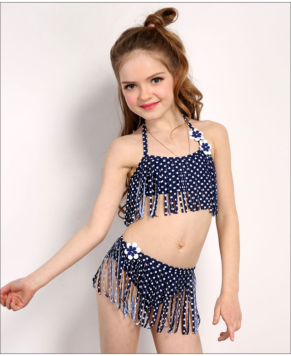 Andzhelika-Summer-Children39s-Swimwear-2017-New-Girls-Bikini-Cute-Dot-Child-Bikini-Set-Kids-Tassel-S-32796427556