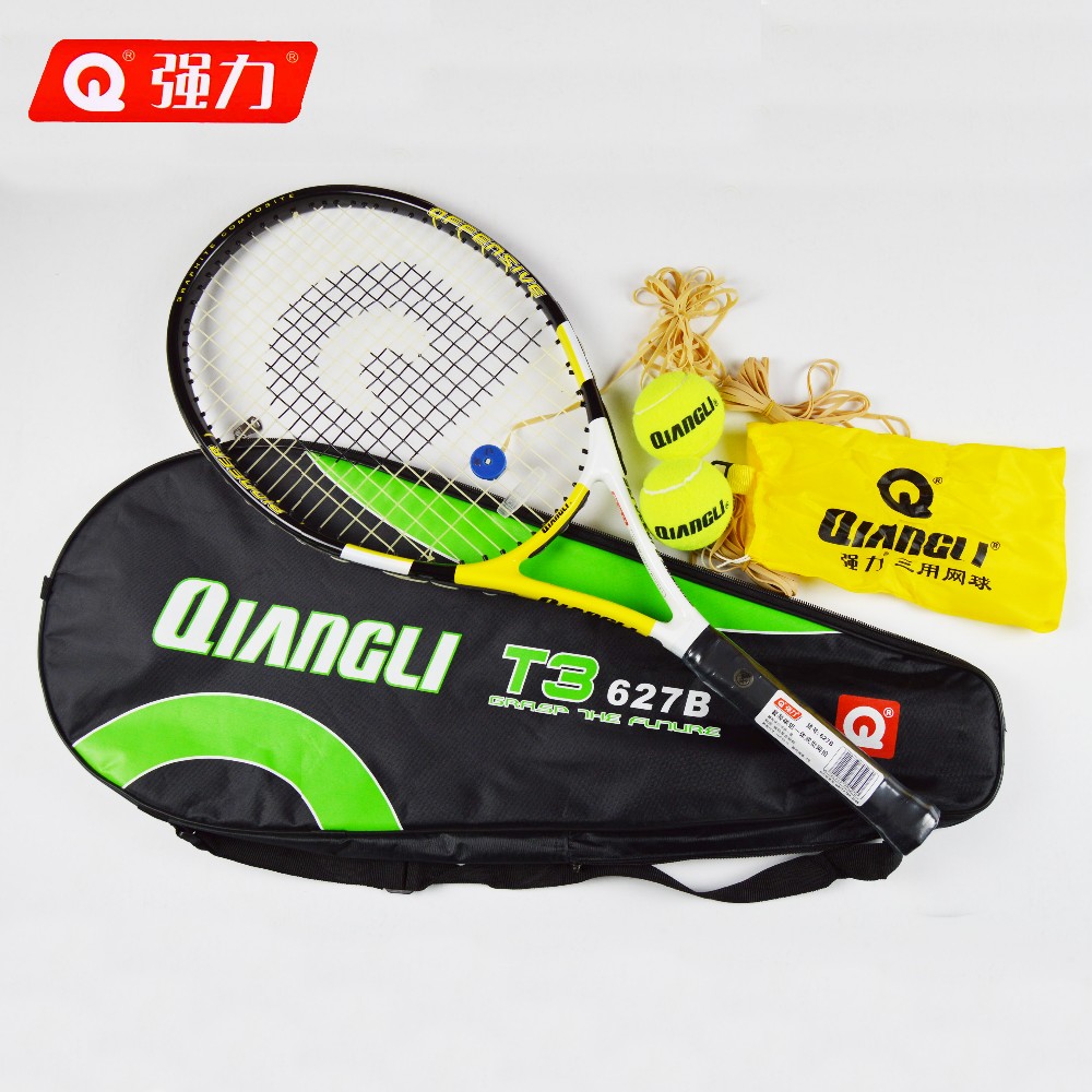 AuthenticQiangli627BtennistenismasculinoCarbonaluminumintegrallytennisracketraquetasdetenisraquetedetenis-32674672933