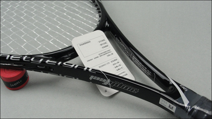 BLADE98ninetyeightTennisracketLauraRobsonTennisracquetgripsize414438withbagandstringblackgoldpink-32422878312