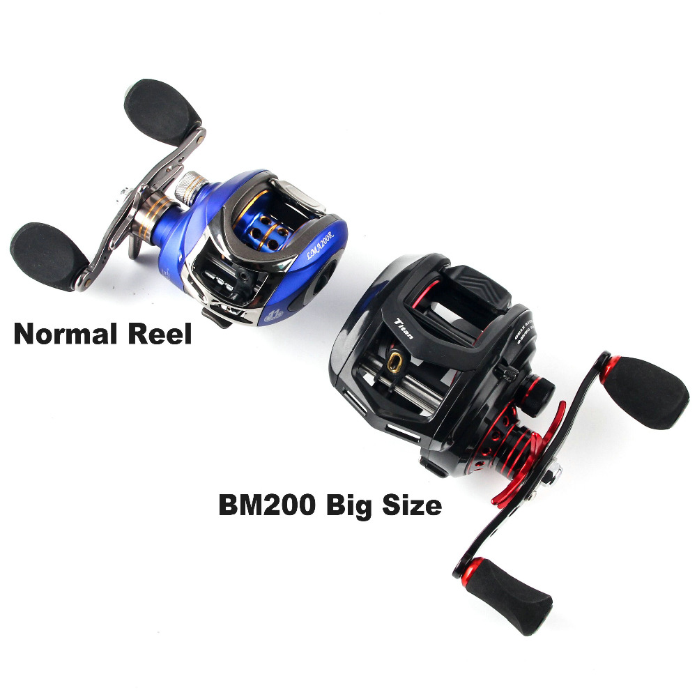 Bait-casting-reel-big-game-13kg-max-drag-saltwater-Fishing-reel-light-weight-121-BB-631-aluminium-al-32799361084