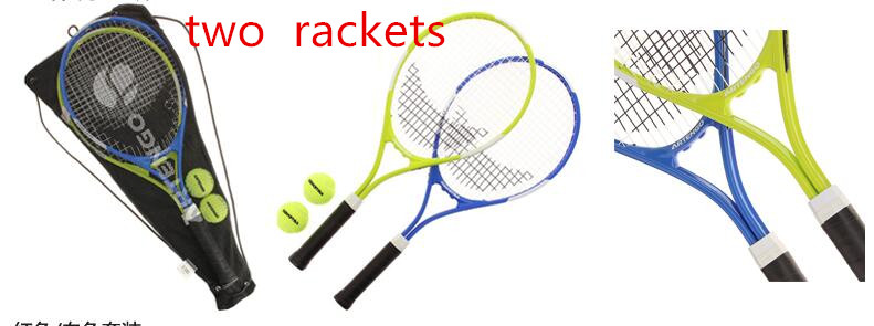 Beginnerexercisesdoubleshotofadulttrainingpackagetennisracket-32707302597