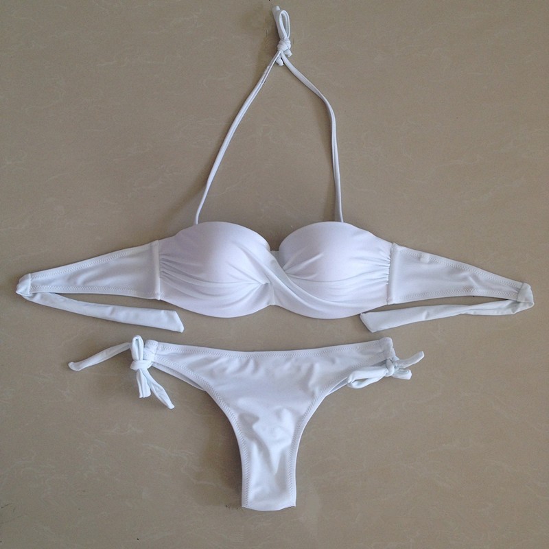 COOCLO---Solid-Cross-Sexy-Push-Up-Bikini-White-Halter-Swimsuit-Women-Swimwear-Strappy-Bathing-Suit-B-32672999902