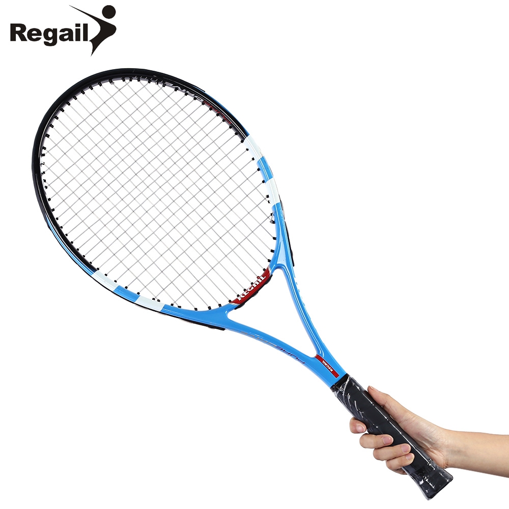 CarbonAluminumAlloyFrameTennisRacketShockReduceTennisInitialTrainingMatchesMenWomenRegularGradeTennisRacket-32801936939