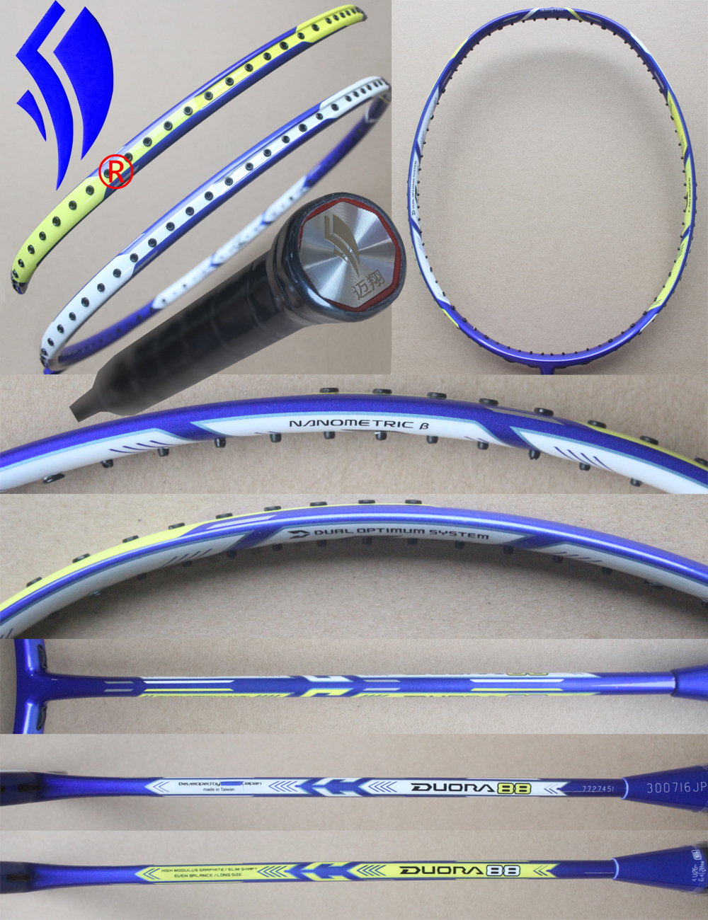 DUORA-88-badminton-rackets-carbon-T-joint-30-lbs-High-Quality-DUORA-77-badminton-racquet--MX-brand-p-32668724801