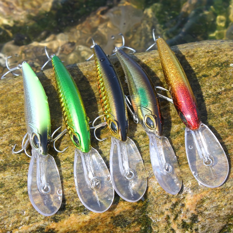 Free-shipping-Super-Quality-5-Colors-14cm-206g-Hard-Bait-Minnow-Crank-Fishing-lures-Bass-Fresh-Salt--32742627746