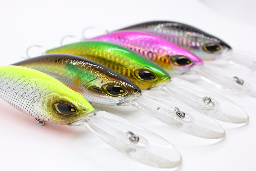 Free-shipping-Super-Quality-5-Colors-14cm-206g-Hard-Bait-Minnow-Crank-Fishing-lures-Bass-Fresh-Salt--32742627746