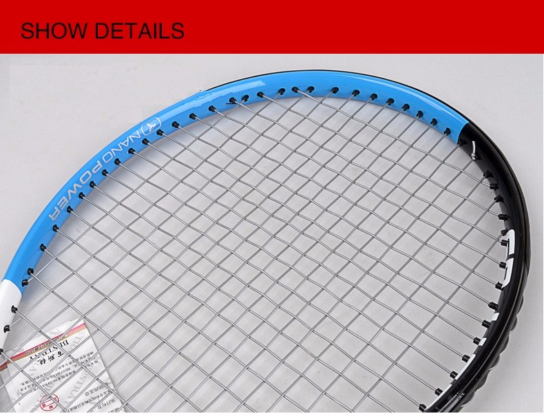 FreeShipNewJuniorHighQualityTennisRacquetTrainingRacketsforManandWomenTennisRacketsK--R0001-32761494126