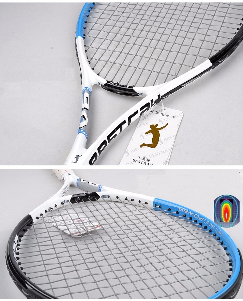 FreeShipNewJuniorHighQualityTennisRacquetTrainingRacketsforManandWomenTennisRacketsK--R0001-32761494126