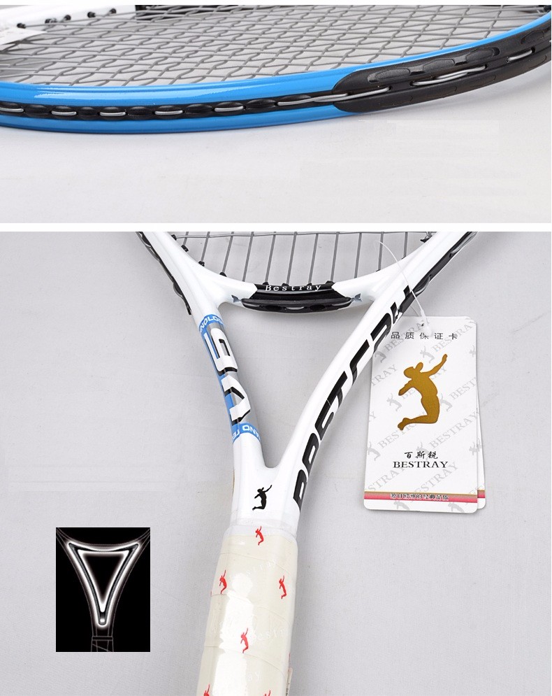 FreeShipNewJuniorHighQualityTennisRacquetTrainingRacketsforManandWomenTennisRacketsK--R0001-32761494126